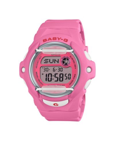 Женские часы G-Shock Japanese Quartz Pink Resin, 42.6mm