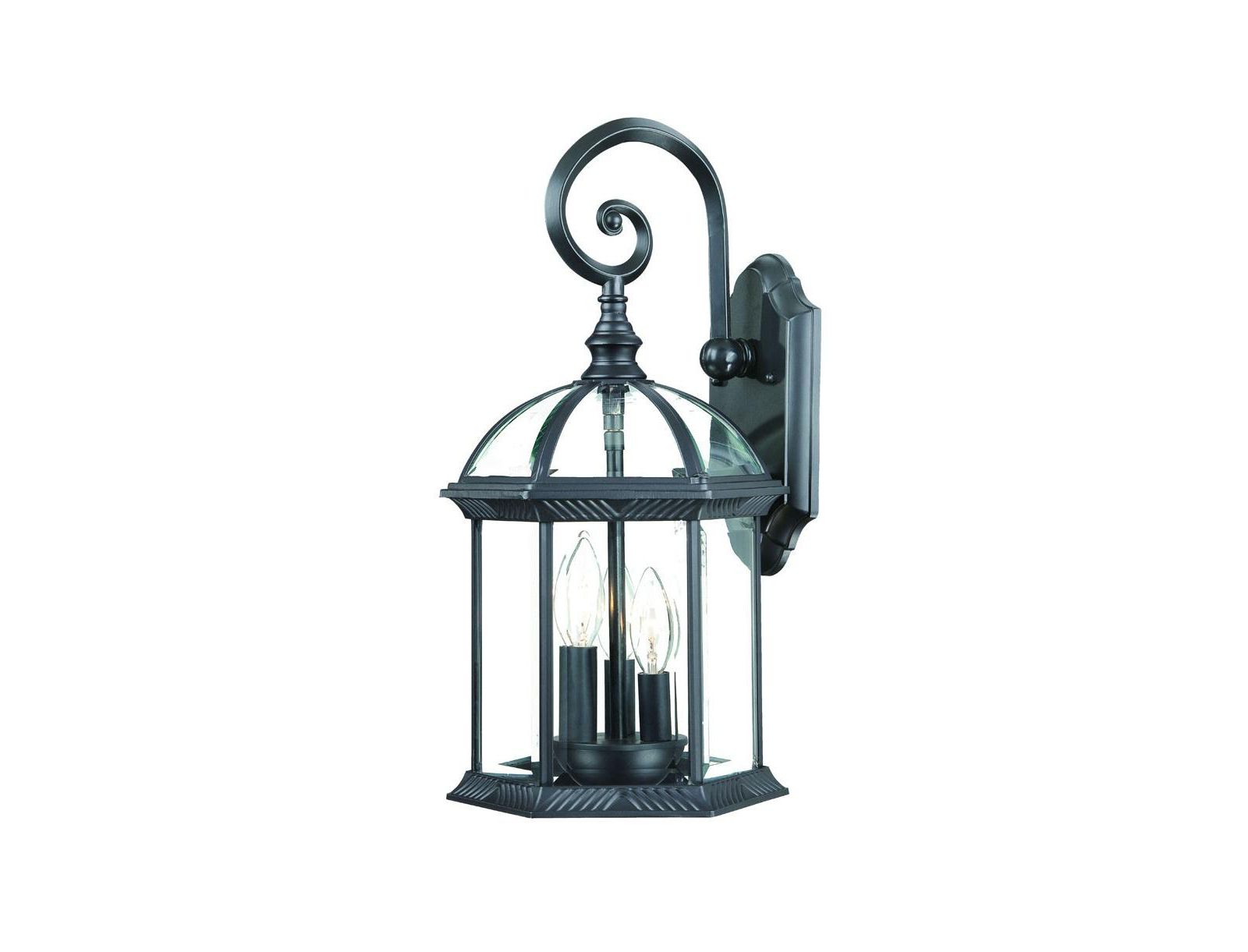 Slickblue Eastern Lantern Wall Light Three-Light Design for Porch & Garden