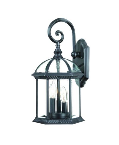 Slickblue Eastern Lantern Wall Light Three-Light Design for Porch & Garden