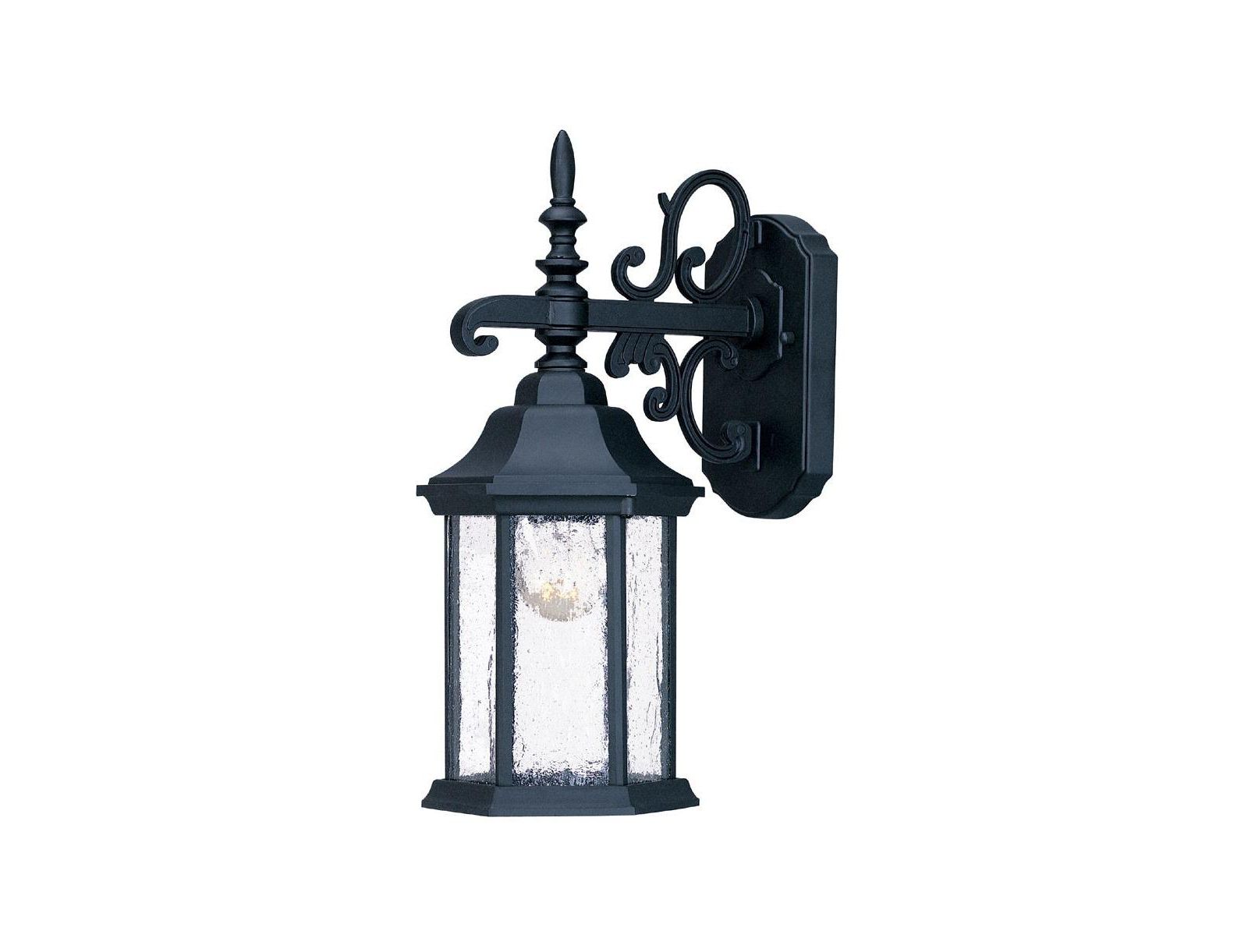 Slickblue Outdoor Domed Hanging Lantern Wall Light for Gardens and Entryways