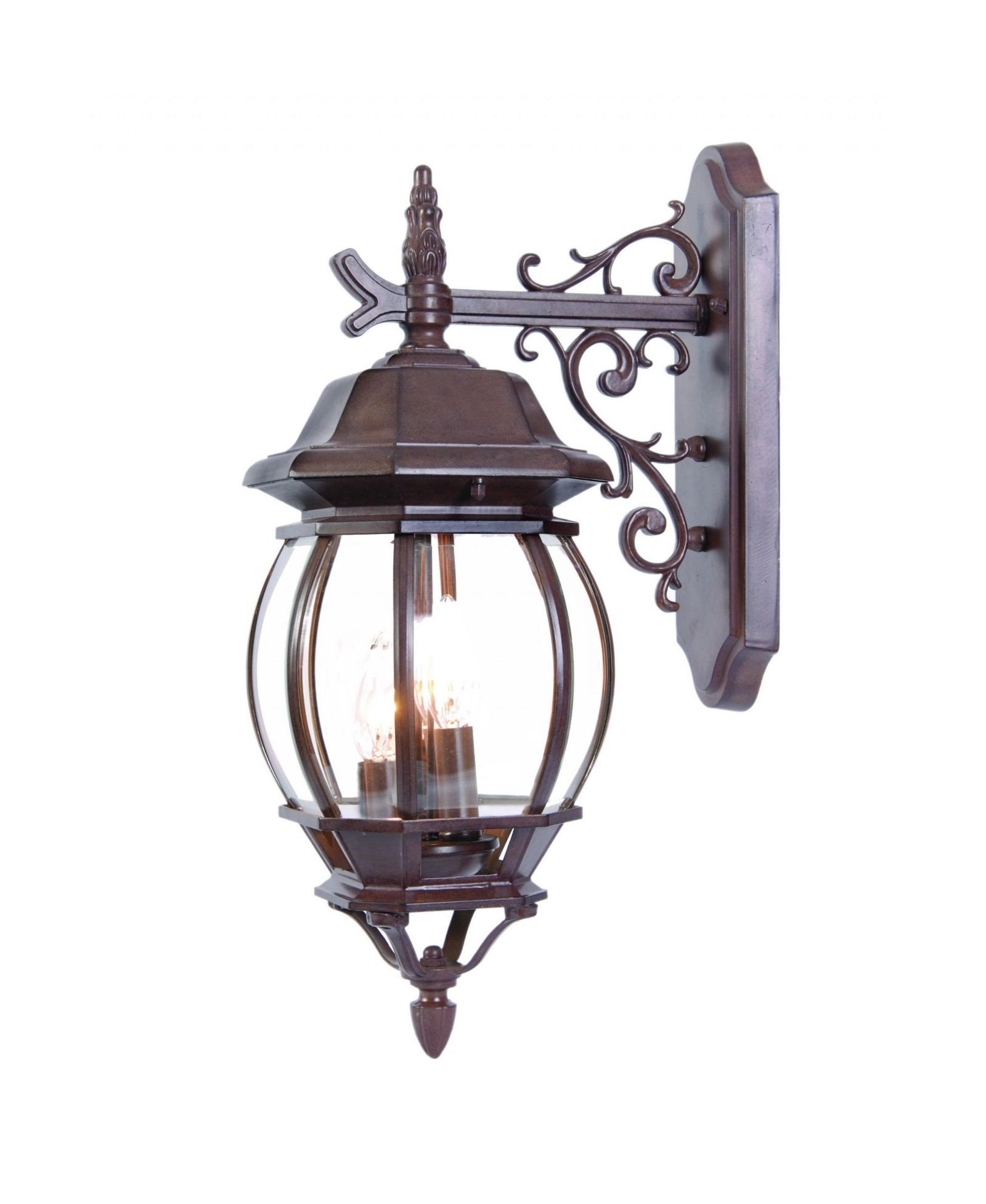 Slickblue Three-Light Hanging Glass Globe Wall Light - Sleek Pendant for Home Decor
