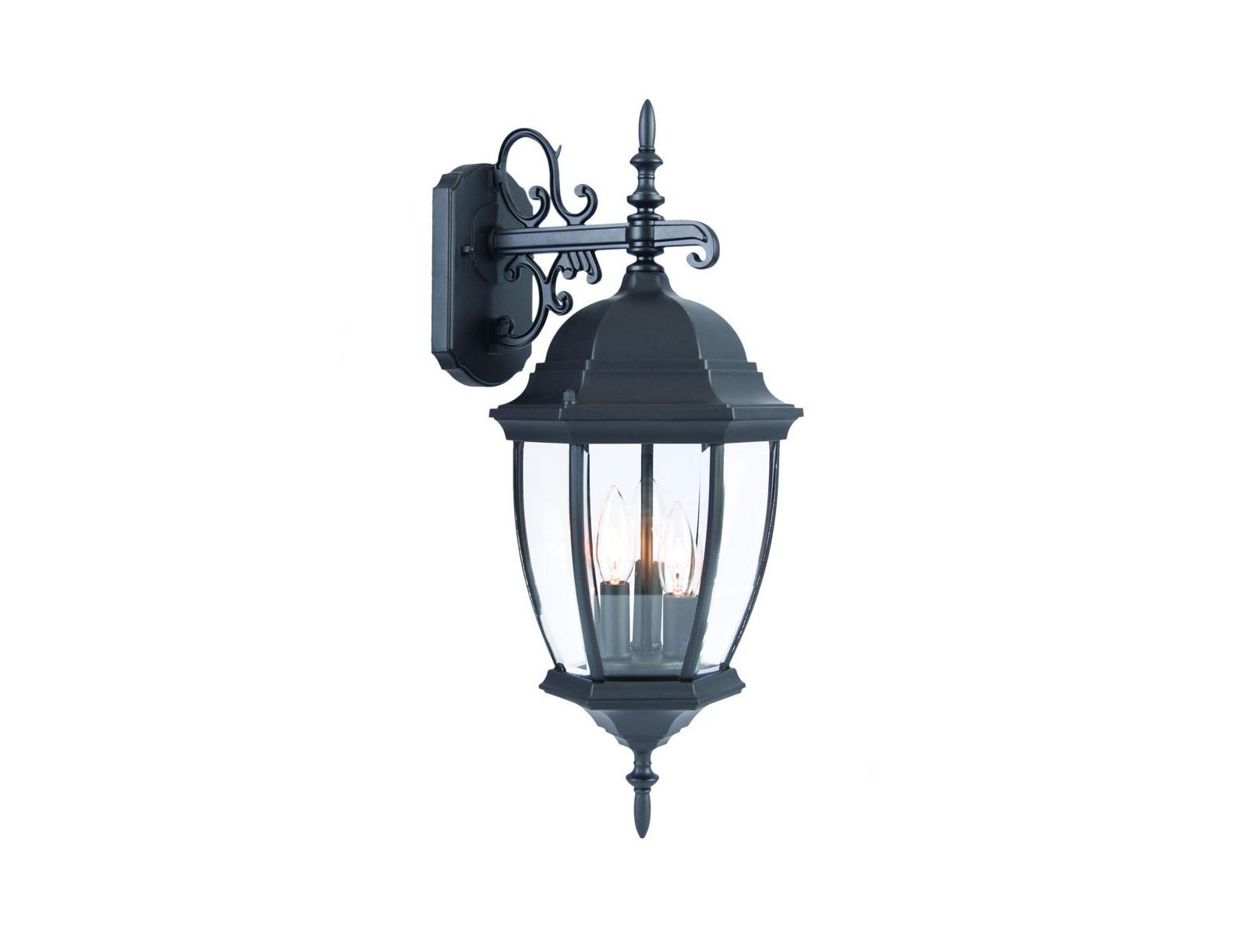 Slickblue Hanging Lantern Wall Light Decorative Ornamental Light for Patio & Yard