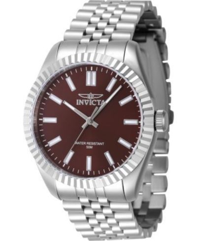 Invicta Men's 47482 Specialty  Quartz 3 Hand Copper Dial Watch