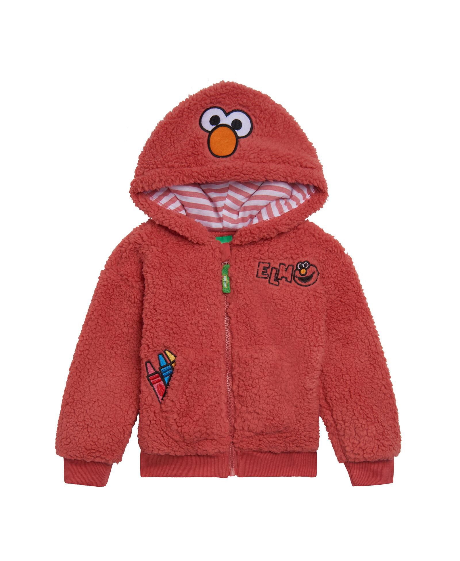 Детский худи Sesame Street с застежкой-молнией