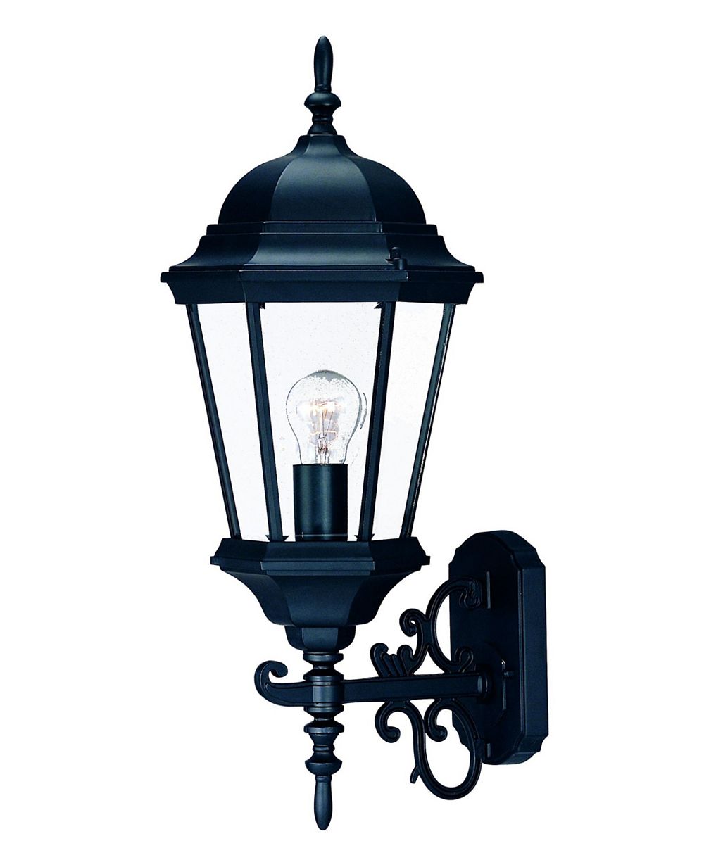 Slickblue Domed Glass Lantern Wall Light for Entryway Patio or Hallway
