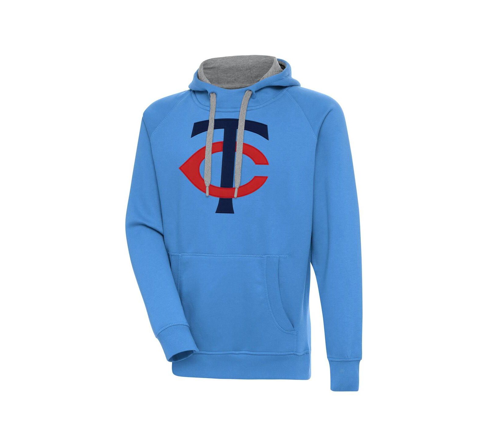 Мужское худи Antigua Light Blue Minnesota Twins Victory