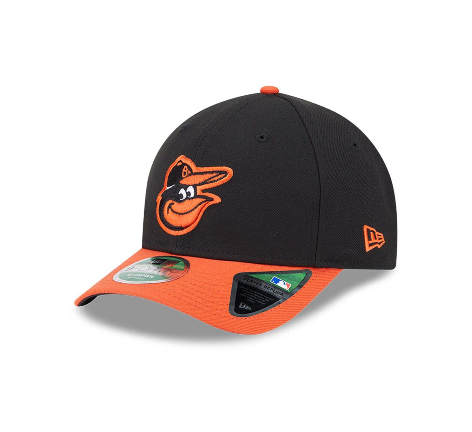 Мужская кепка New Era Baltimore Orioles Player Replica 9FORTY Adjustable Black