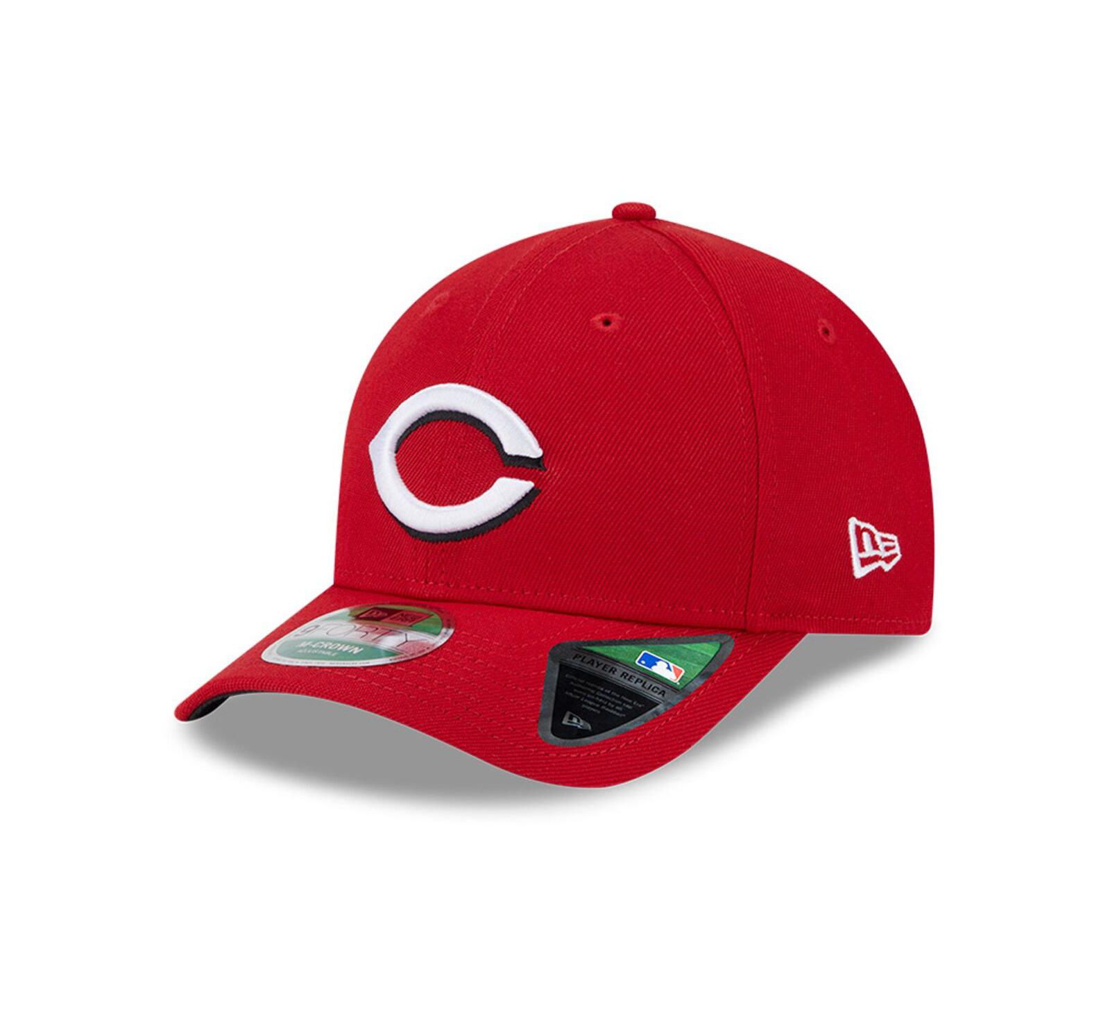 New Era Мужская регулируемая кепка Cincinnati Reds Player Replica 9FORTY, красная