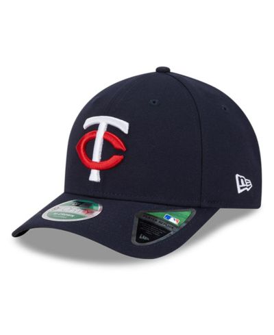 New Era Men's Navy Minnesota Twins Player Replica 9FORTY Adjustable Hat
