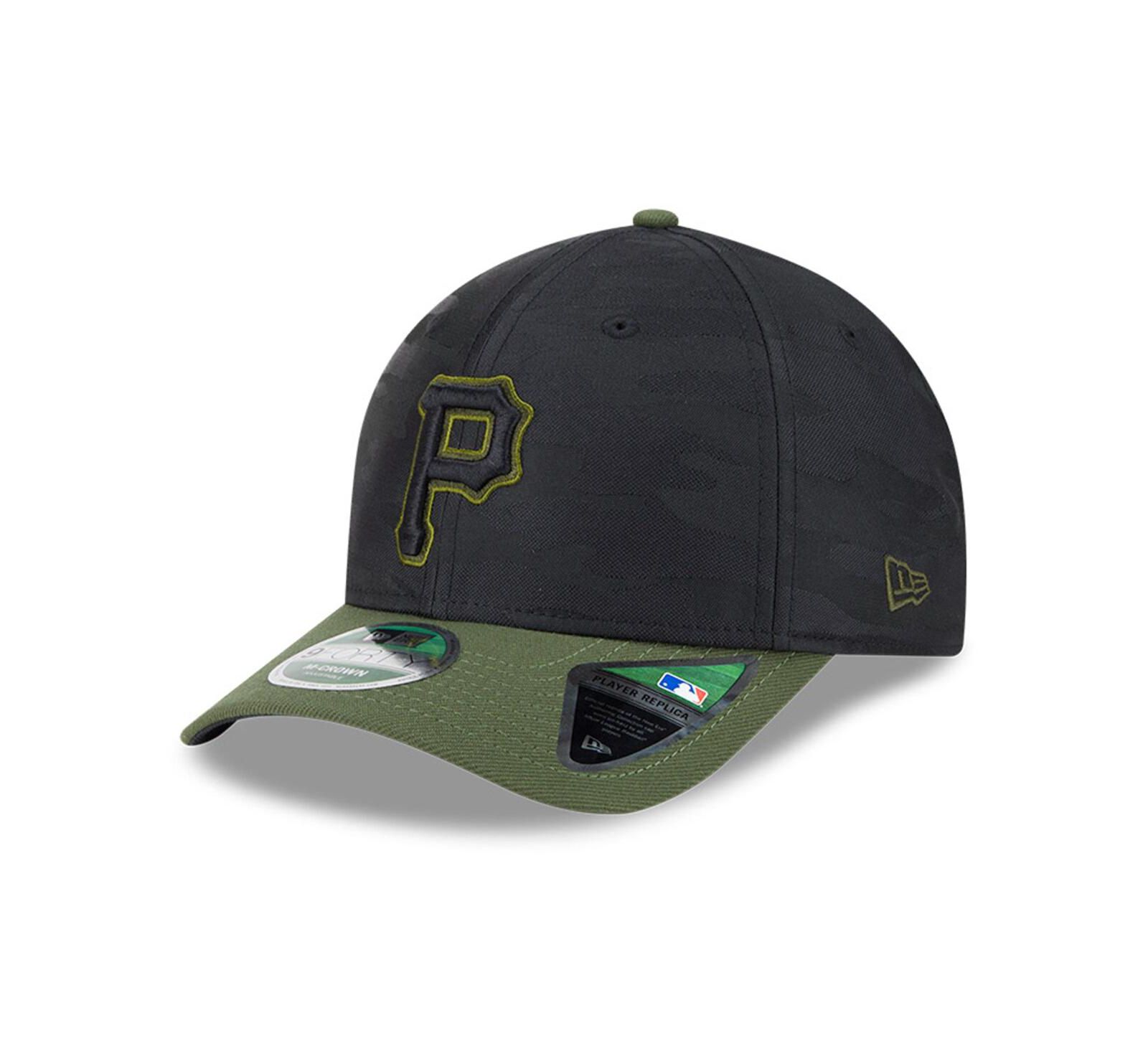 New Era Мужская кепка 9FORTY Pittsburgh Pirates Player Replica, черная