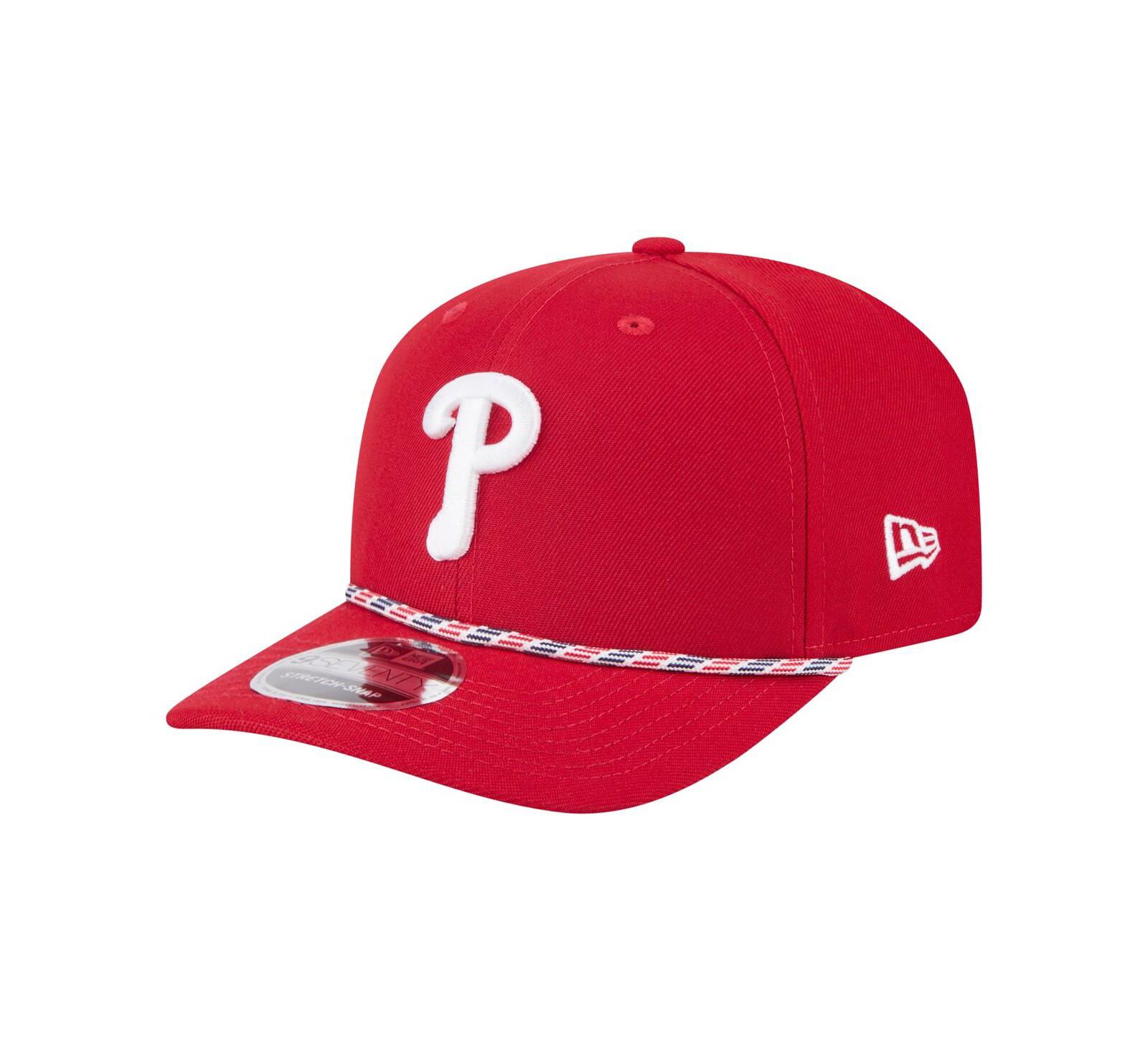 Мужская кепка New Era Philadelphia Phillies Multi-Rope 9SEVENTY Stretch-Snap