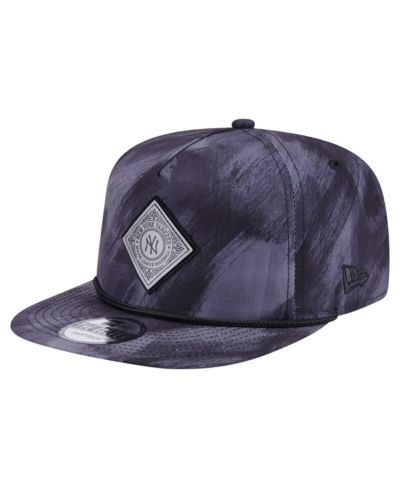 New Era Мужская темно-синяя кепка-снэпбэк New York Yankees Printed Golfer