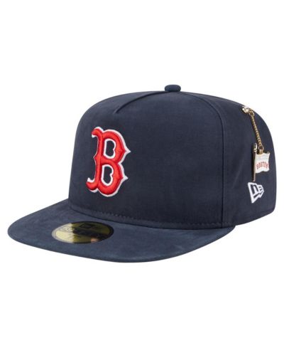Кепка New Era Men's Navy Boston Red Sox Championship 59FIFTY Fitted Hat