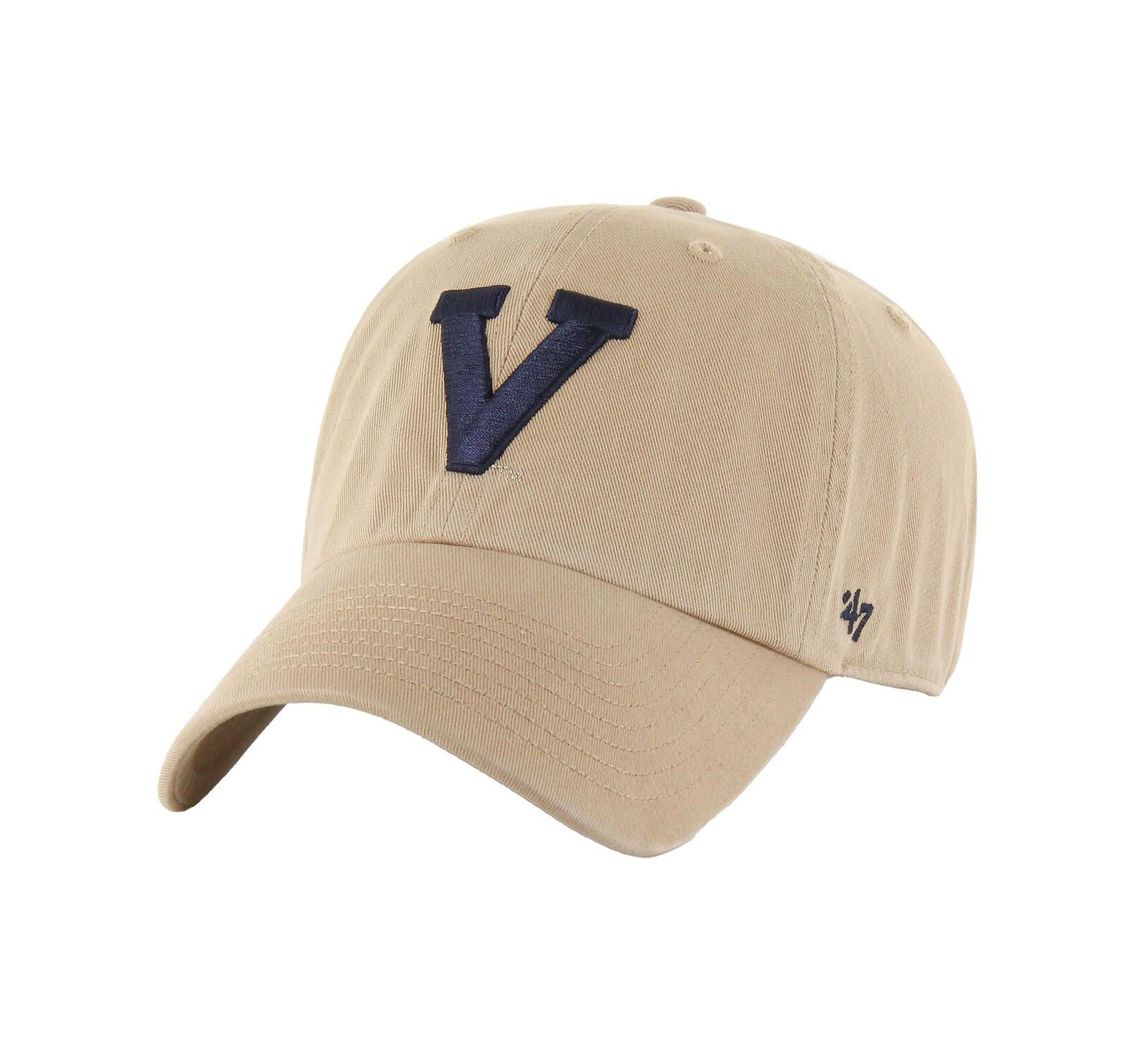 '47 Brand Мужская кепка Khaki Virginia Cavaliers Clean Up регулируемая