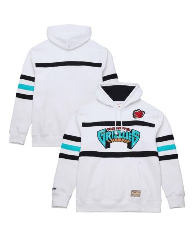 Мужское худи Mitchell & Ness White Vancouver Grizzlies Hardwood Classics