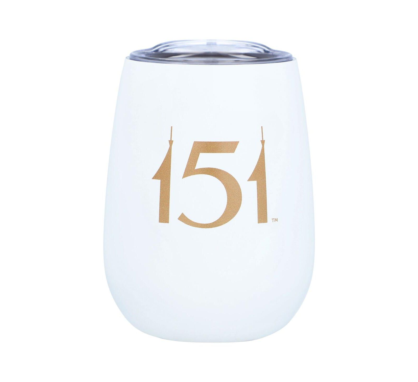 Atlantic Group Distribution Kentucky Derby 151 12oz. Stemless Wine Tumbler