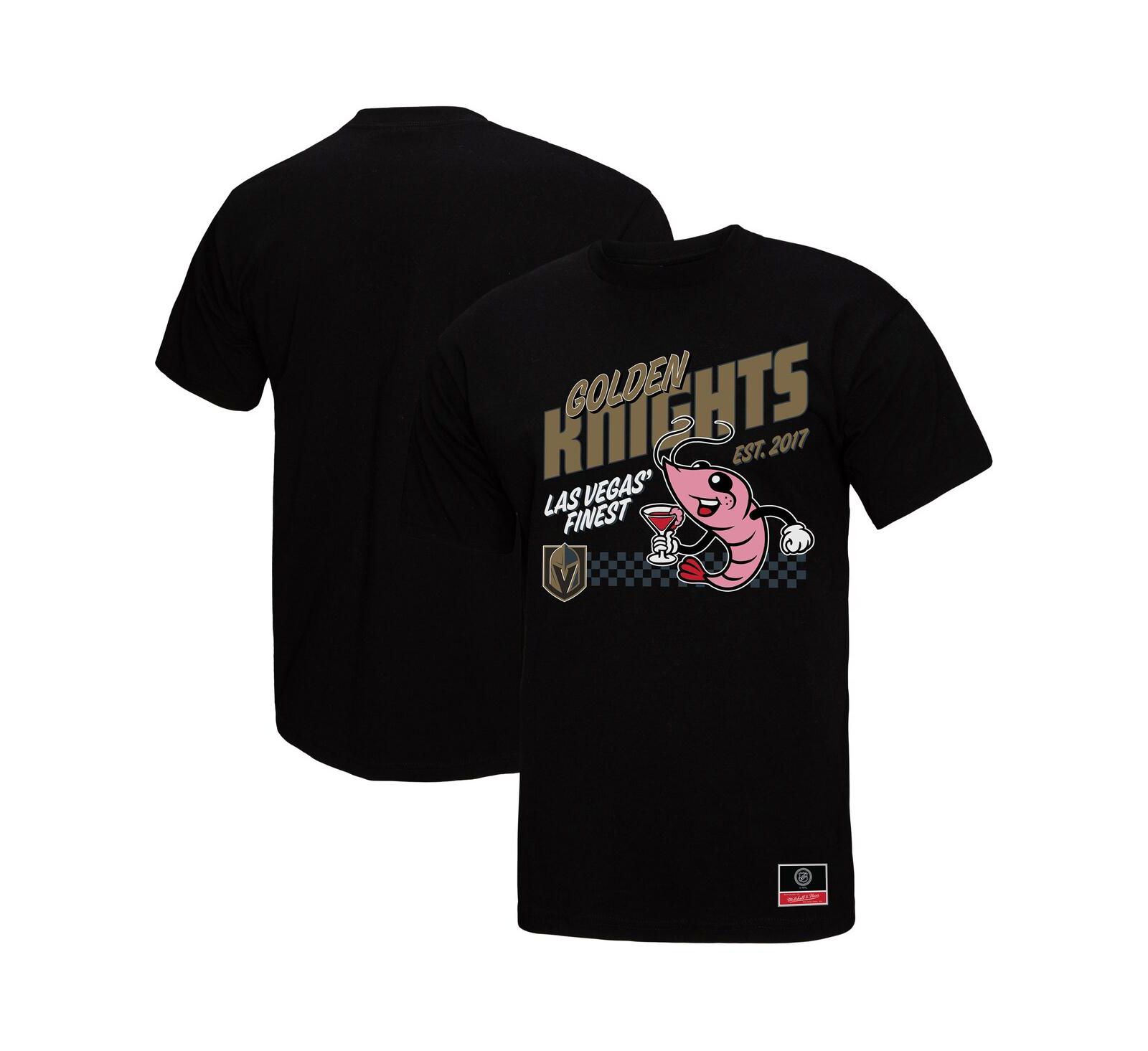Mitchell & Ness Men's Black Vegas Golden Knights Local Food T-Shirt