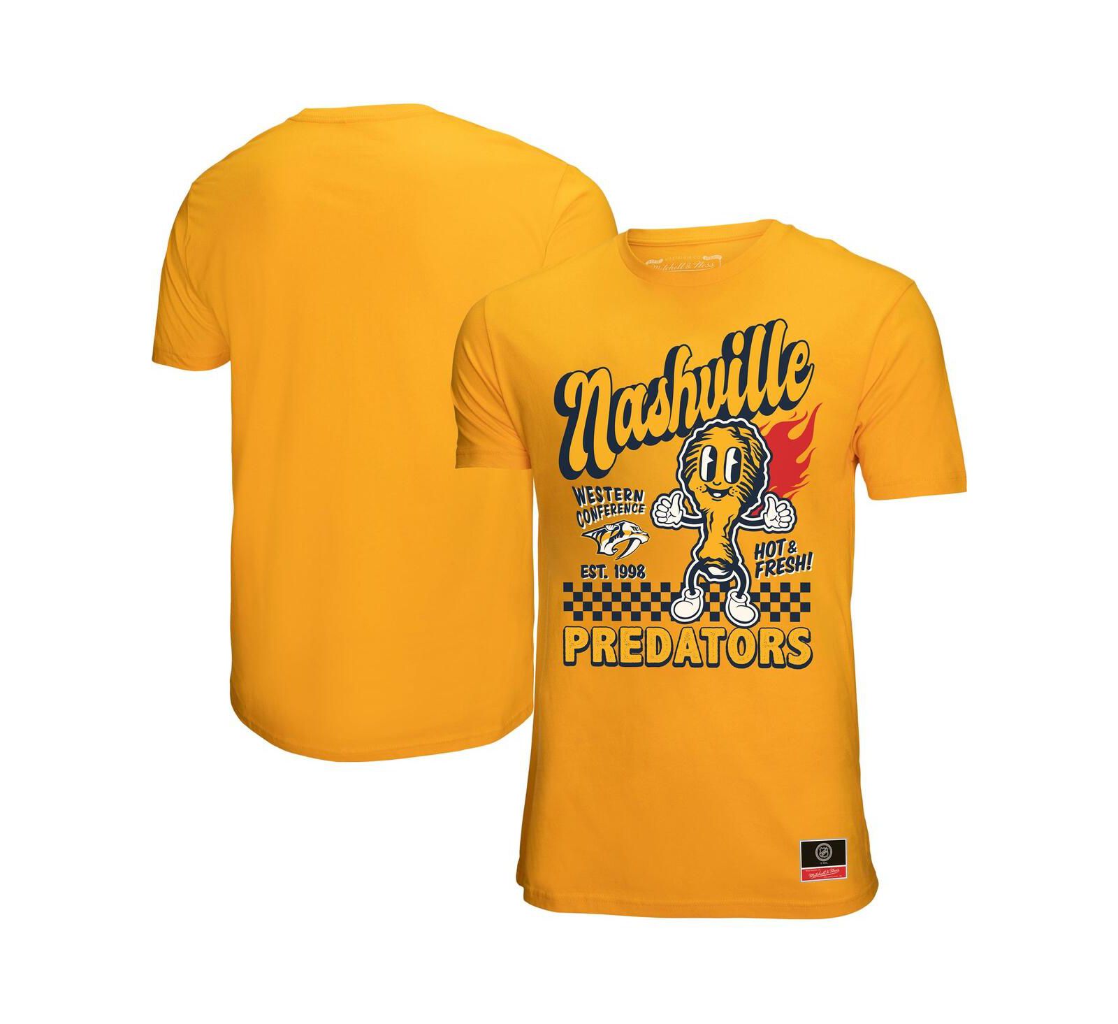 Мужская футболка Mitchell & Ness Nashville Predators Local Food