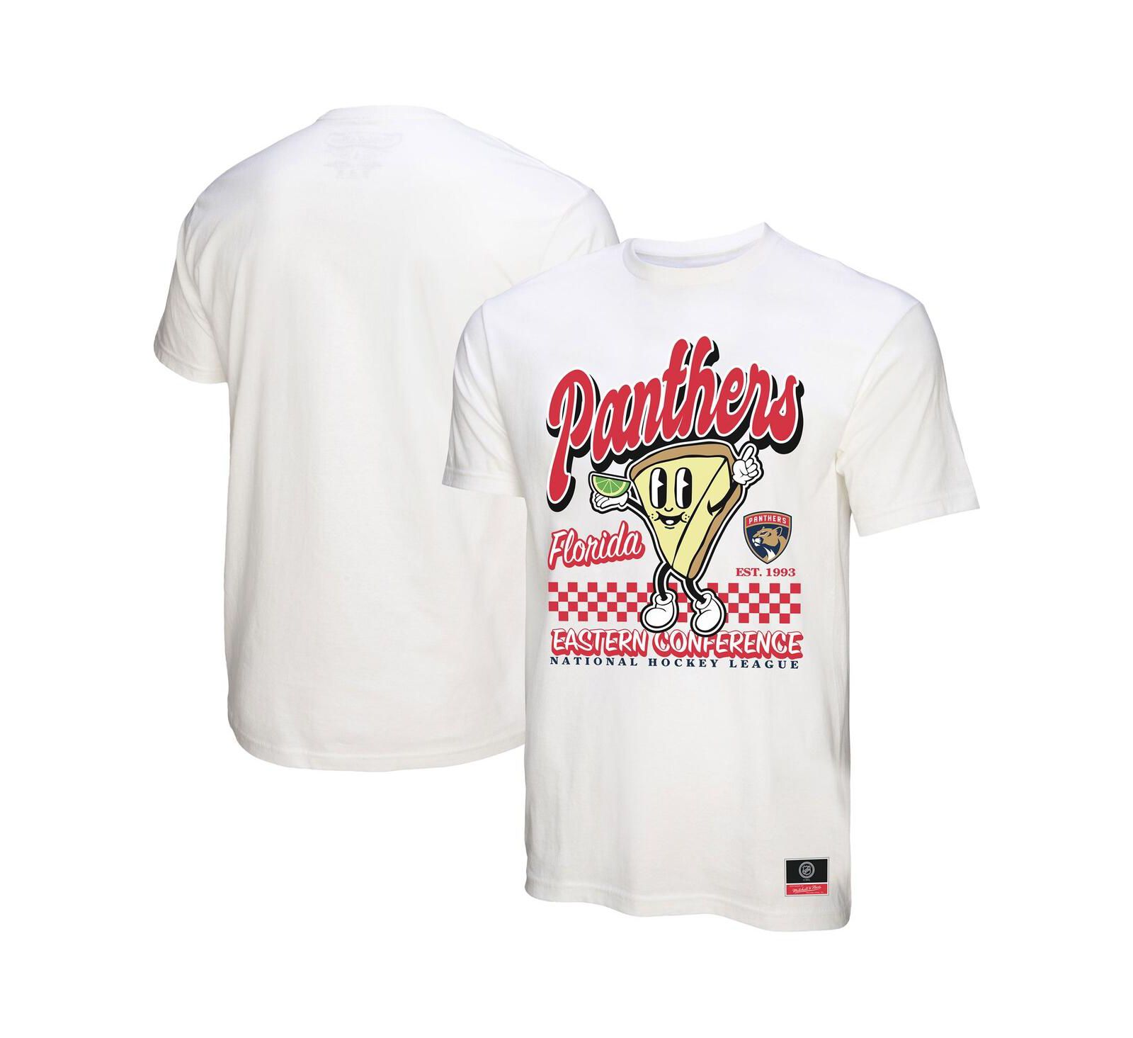 Мужская футболка Mitchell & Ness White Florida Panthers Local Food