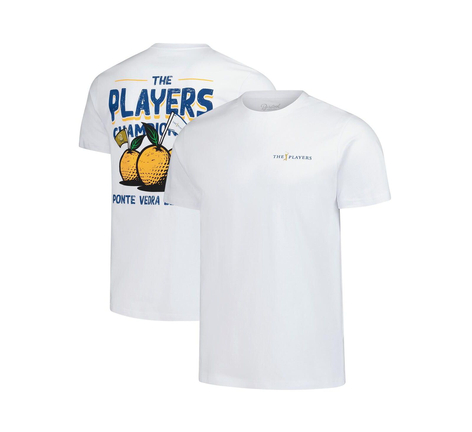 Barstool Golf Мужская футболка The Players Florida Orange Garment Dyed