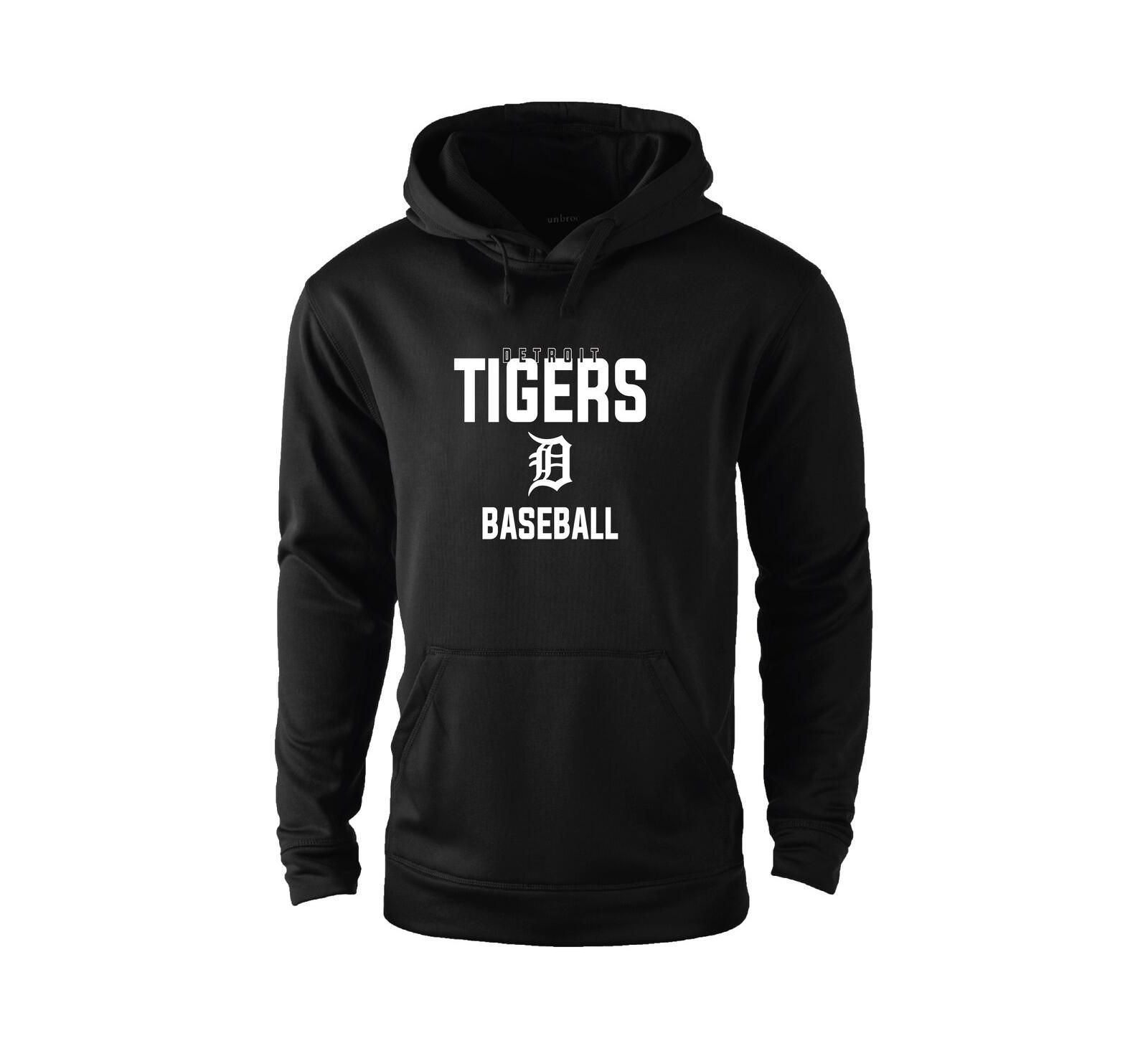 Dunbrooke Мужское худи pullover Detroit Tigers Champion черный