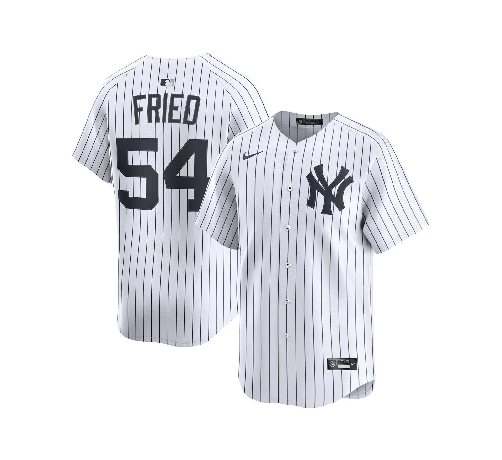 Nike Мужская джерси Max Fried New York Yankees Home Limited Player белая