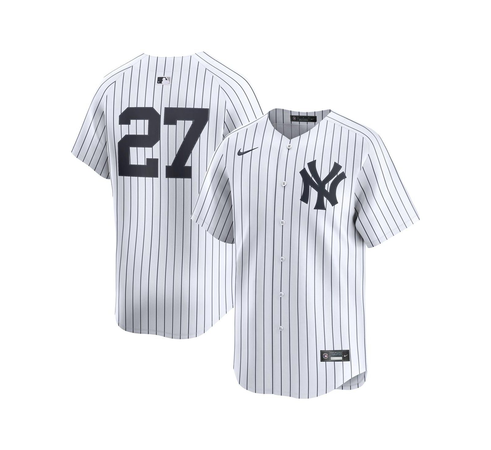 Мужская джерси Nike Giancarlo Stanton White New York Yankees Home Limited Player
