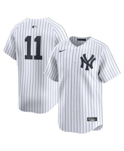 Nike Мужская джерси New York Yankees Home Limited Player, белый цвет, Anthony Volpe