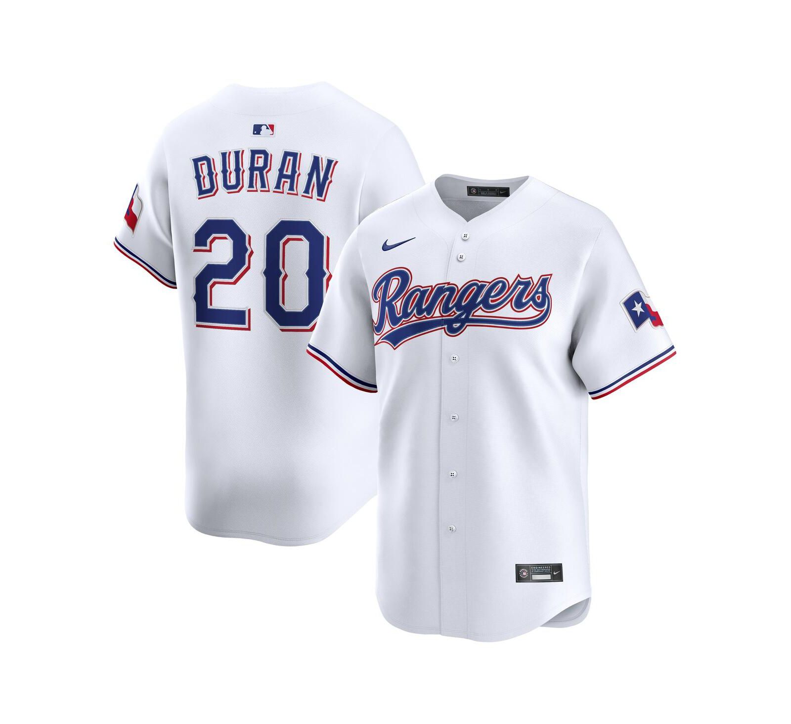 Nike Мужская джерси Ezequiel Duran Texas Rangers Alternate Limited