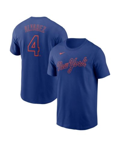 Мужская футболка Nike Royal New York Mets Fuse