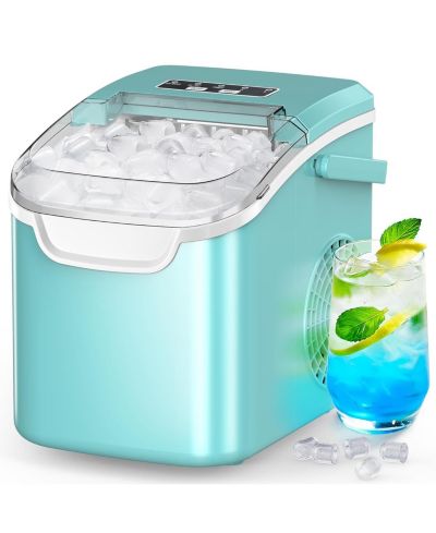 COWSAR Countertop Ice Maker, 8 Ice Cubes in 6 Minutes