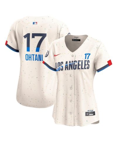 Женская джерси Nike Shohei Ohtani Cream Los Angeles Dodgers City Connect Limited Player
