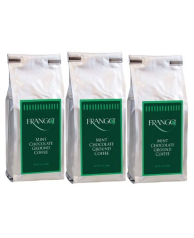 Frango Chocolates Chocolate Mint 12 oz Ground Coffee, 3 Pack