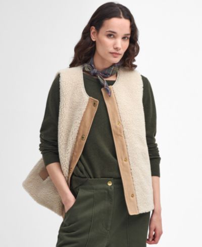 Barbour Женский подкладка-жилет Dulsie из искусственного меха