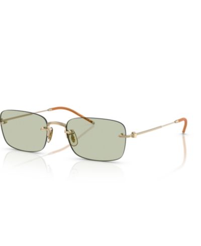 Oliver Peoples Unisex Rectangle Titanium OV1359T TK-10 Eyeglasses
