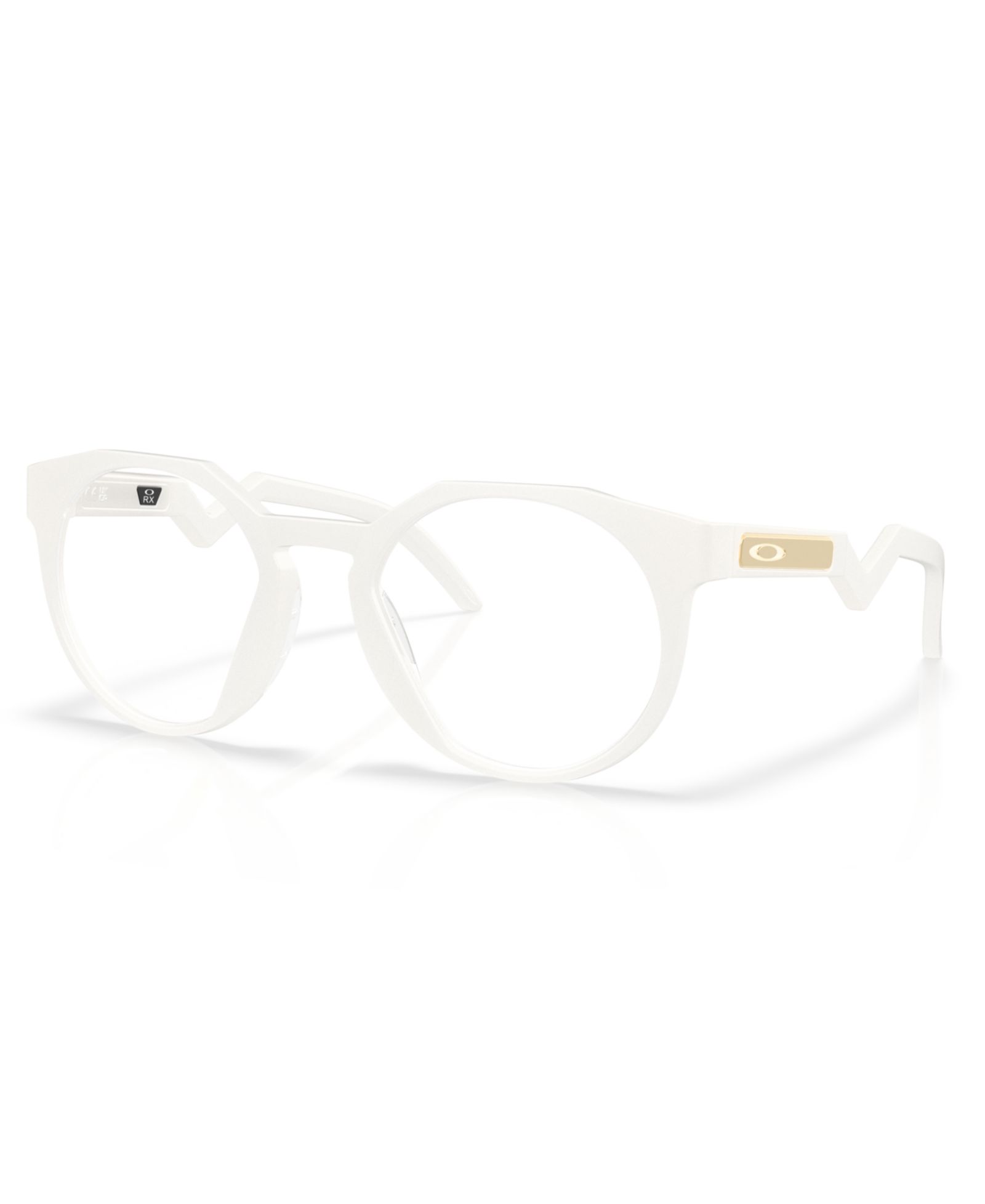Oakley Man Round Plastic OX8139 HSTN Seek Collection Eyeglasses