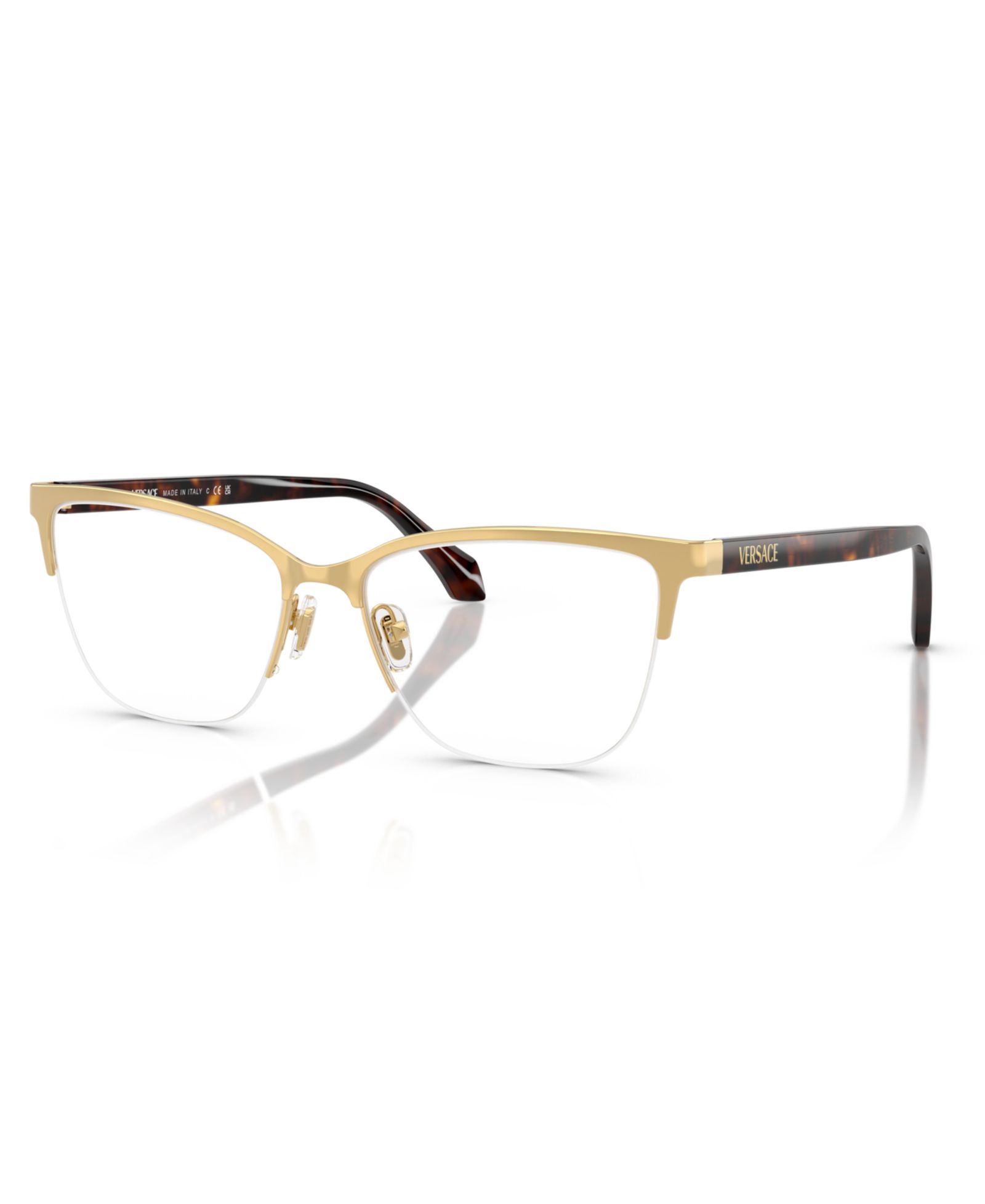 Versace Женские металлические очки VE1304 Cat Eye