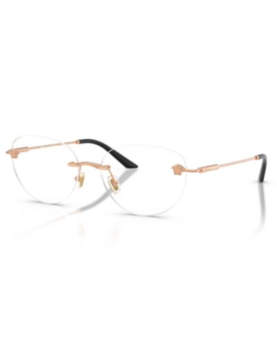 Versace Woman Round Metal VE1305 Eyeglasses