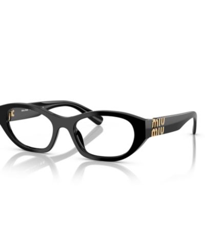 Miu Miu Woman Irregular Plastic MU 03WVF Eyeglasses