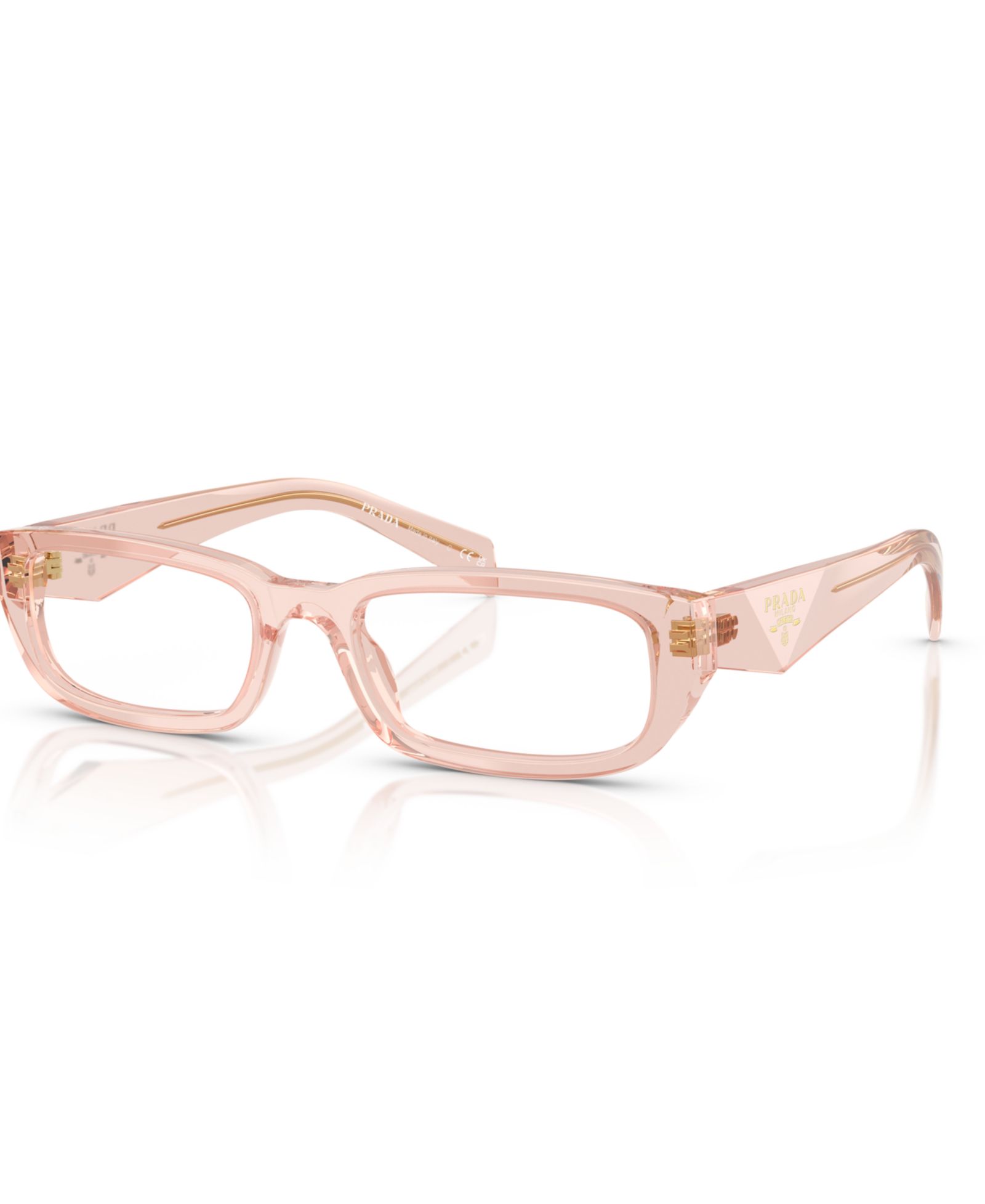 Prada прямоугольные пластиковые очки PR B05V