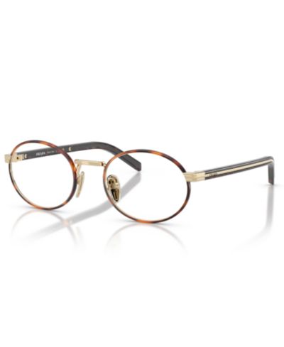 Prada Woman Oval Metal PR B55V Eyeglasses