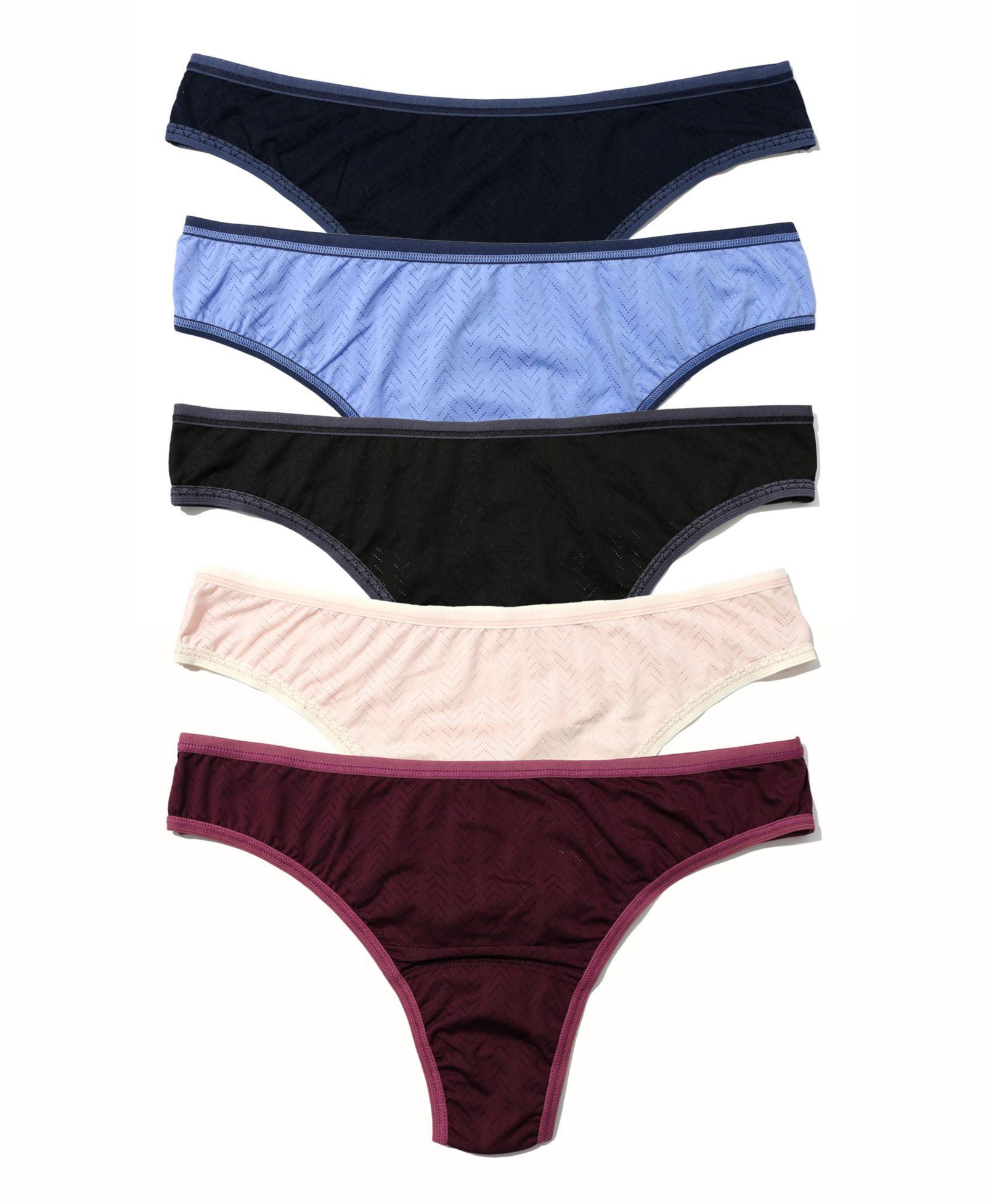 Hanky Panky Женские стринги Move Calm, набор из 5 шт