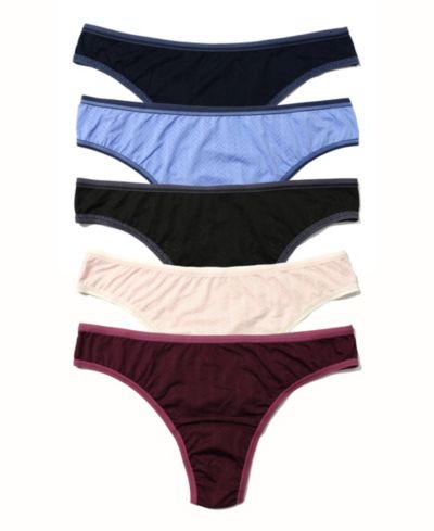 Hanky Panky Женские стринги Move Calm, набор из 5 шт