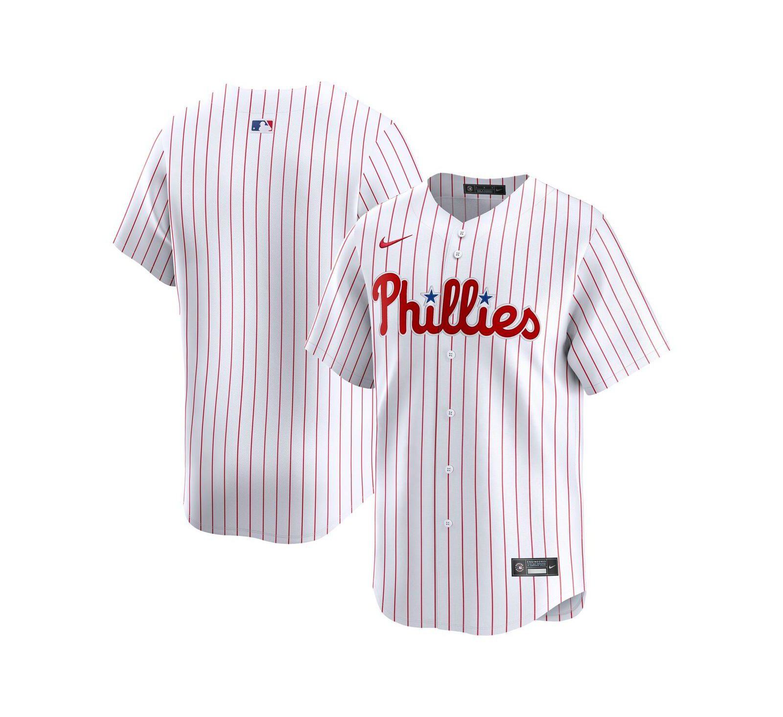 Мужская джерси Nike Philadelphia Phillies Home Limited White