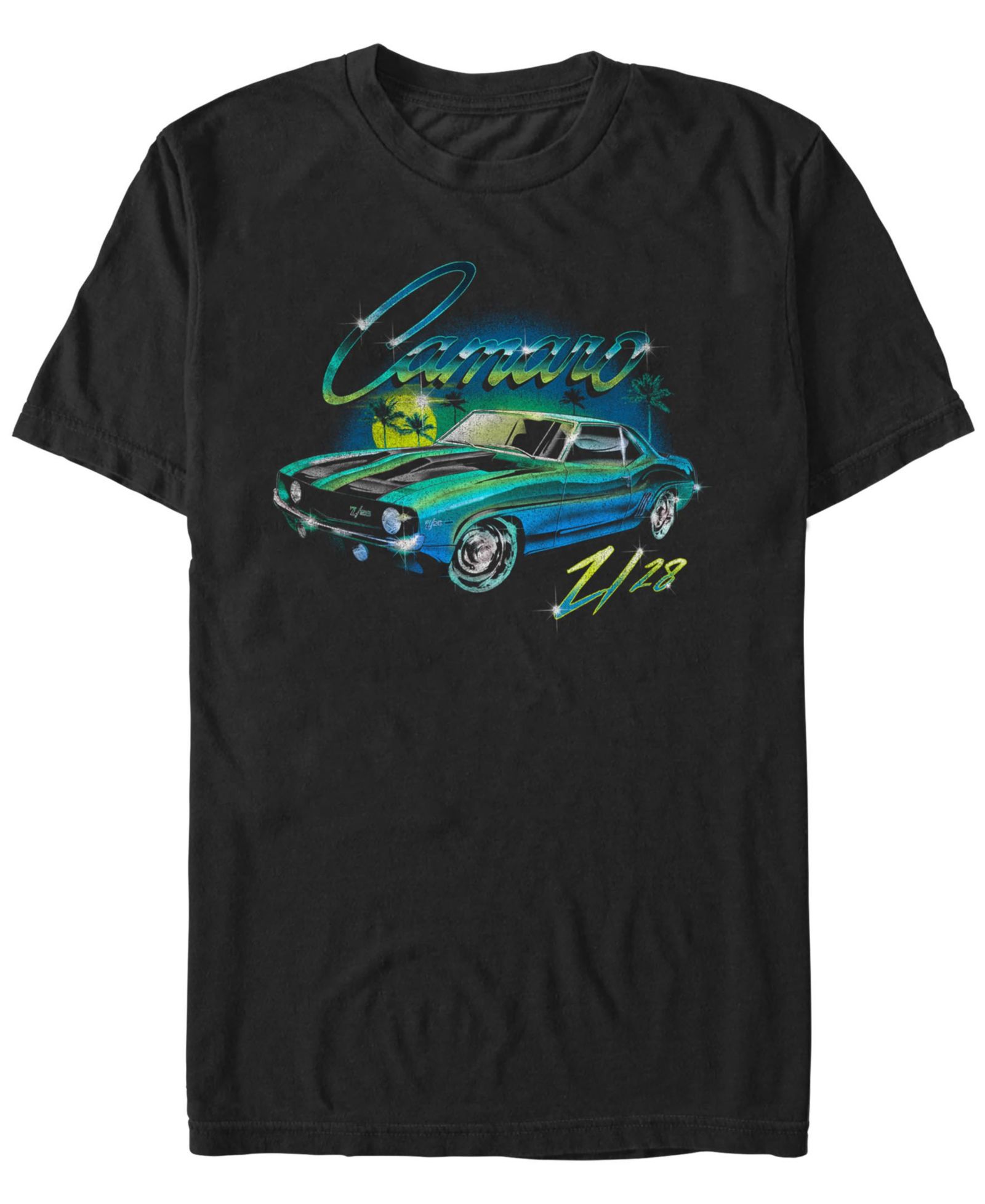 Fifth Sun Men's Brushed Camaro Simple Short Sleeve T-Shirt