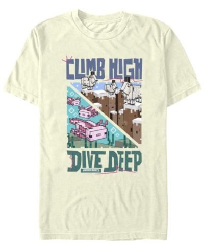 Fifth Sun Мужская футболка с коротким рукавом Climb High Dive Deep