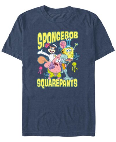 Fifth Sun Мужская футболка SpongeBob Hug, короткий рукав