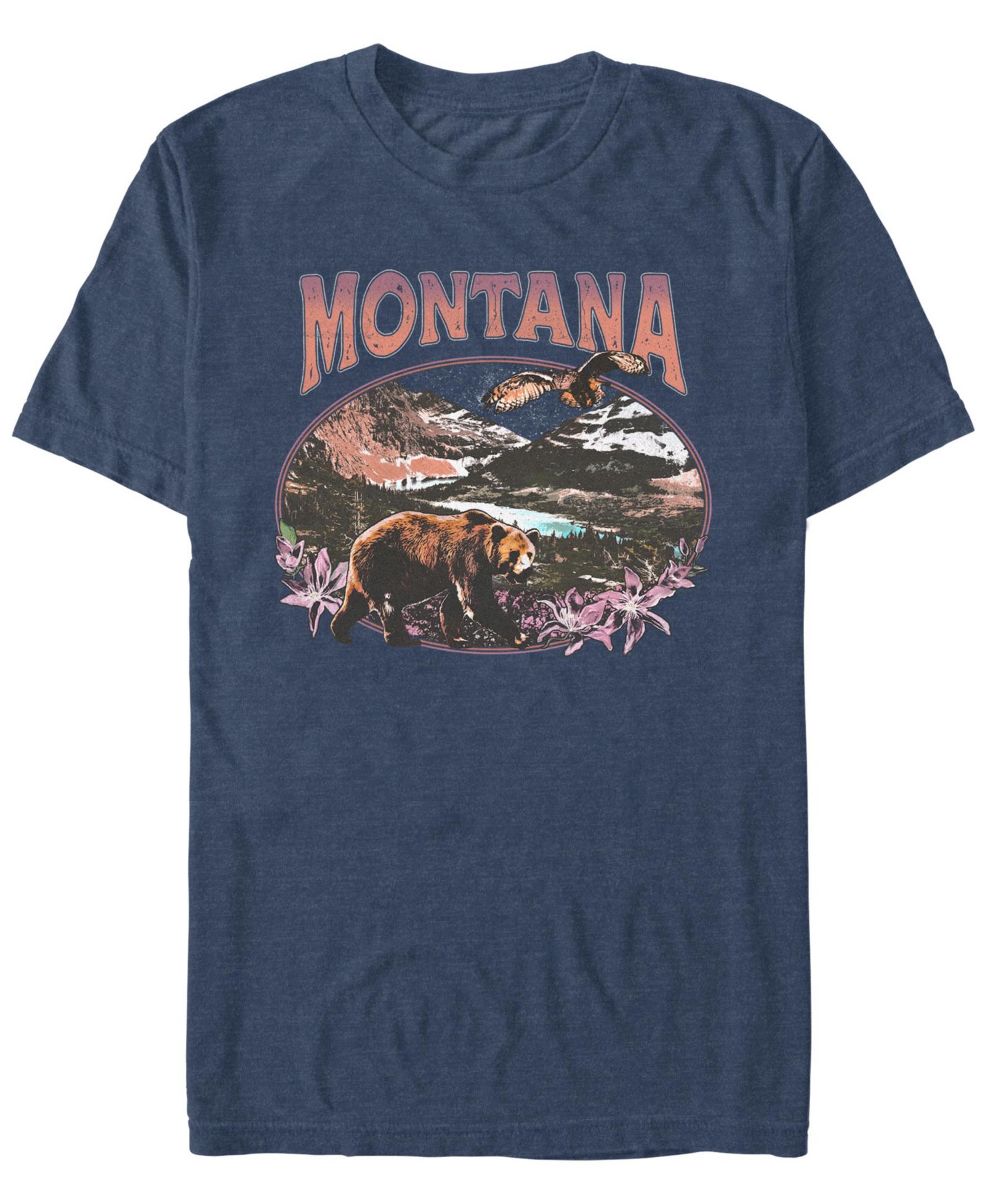 Fifth Sun Men's Montana Landscape Short Sleeve T-Shirt