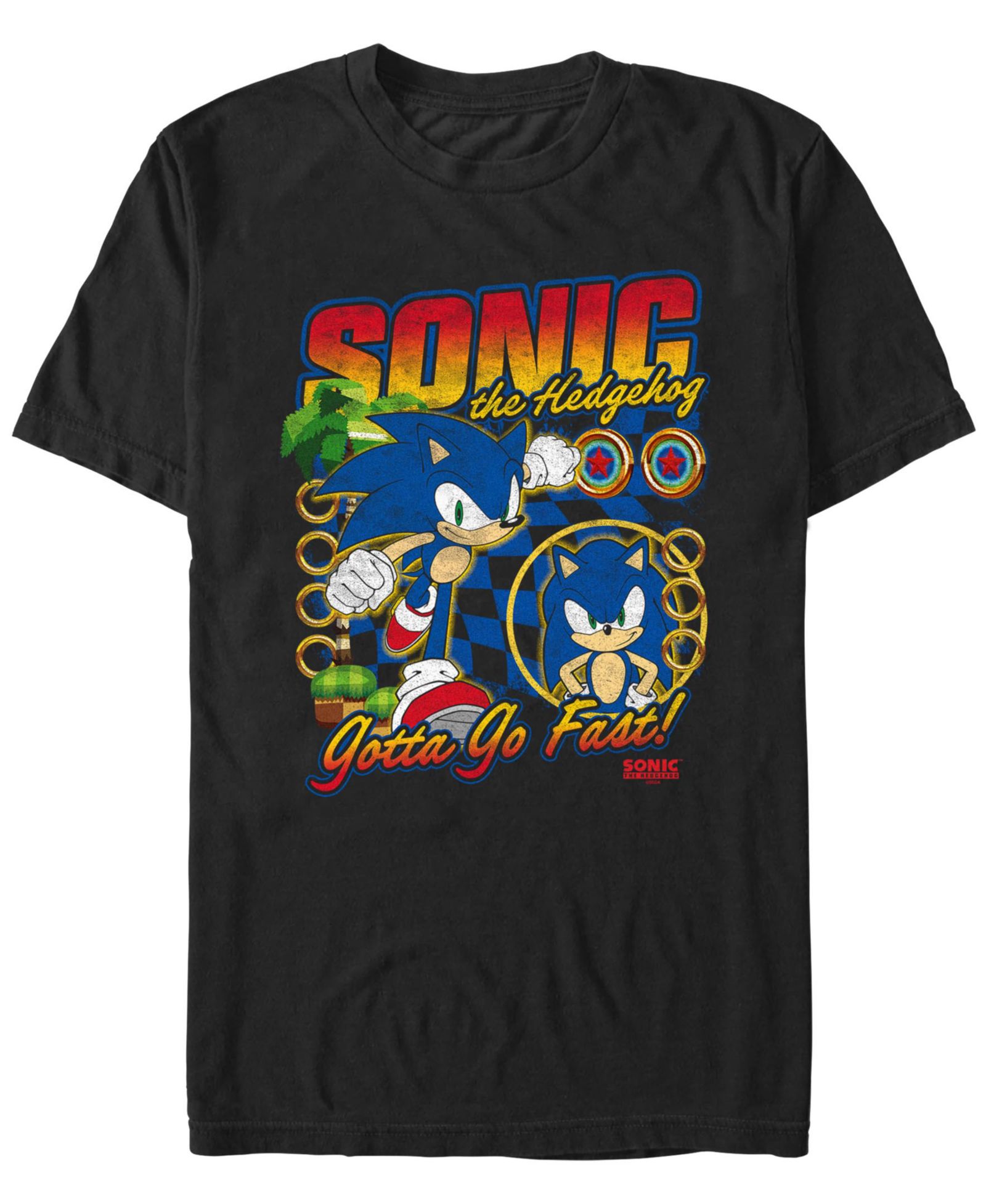 Fifth Sun Мужской Racer Sonic Short Sleeve T-Shirt