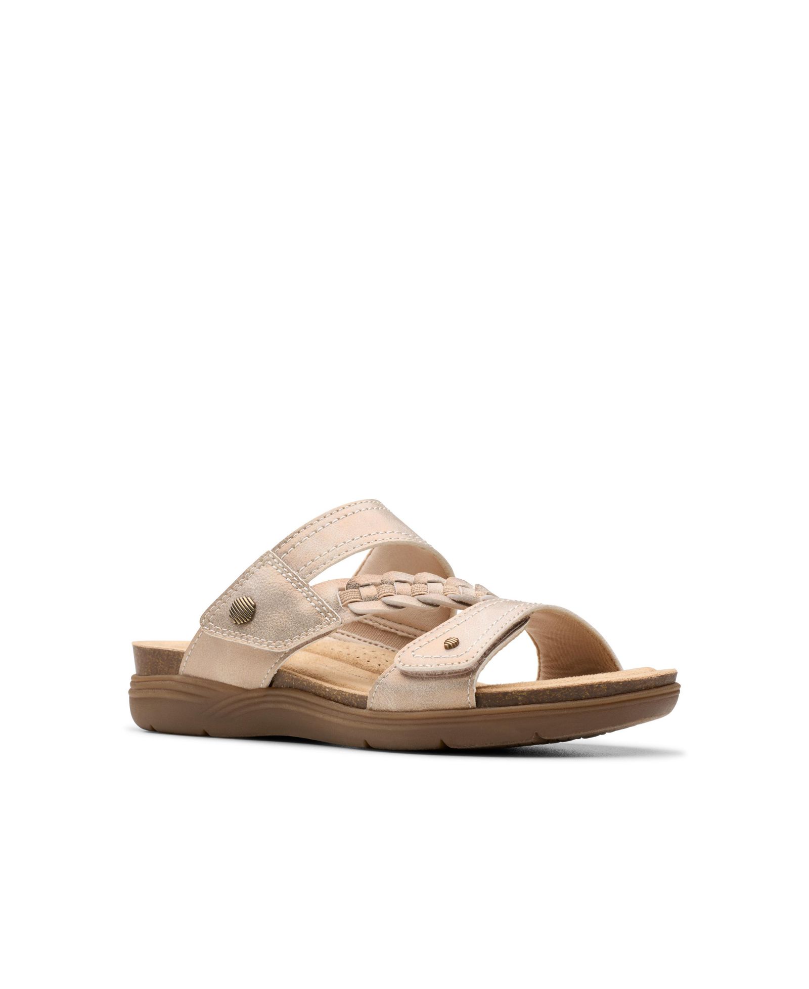Женские сандалии Clarks Women's April Raelyn Slip On Flat